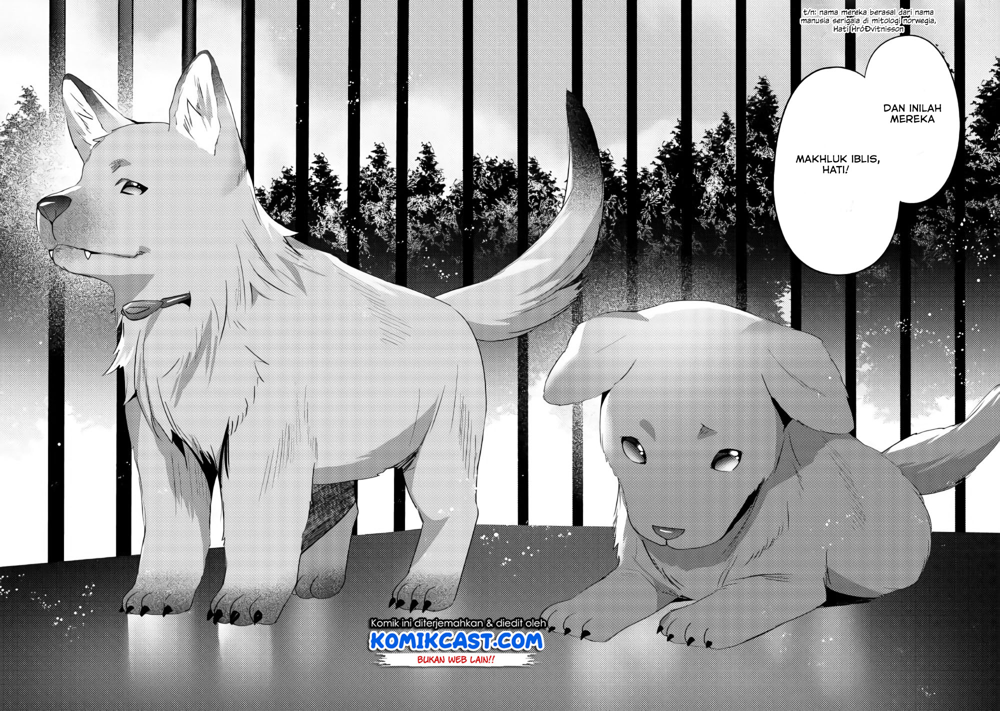 Isekai de “Kuro no Iyashi Te” tte Yobareteimasu Chapter 40 Bahasa Indonesia